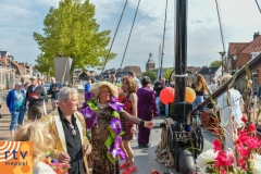 Meppel 22 augustus 2024: 5e DMD Meppel Pride beleving vanaf de boot