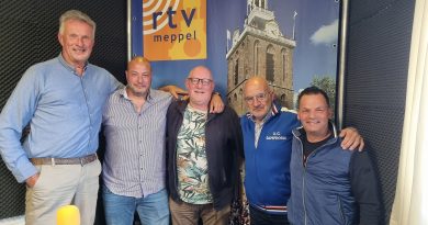 Vlnr: Henk Haze, Patrick Koning, Wim Hegen, jaap de Boer, Guido Broers
