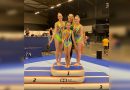 FC Meppel trio wint goud op NK acrogym, foto FC Meppel