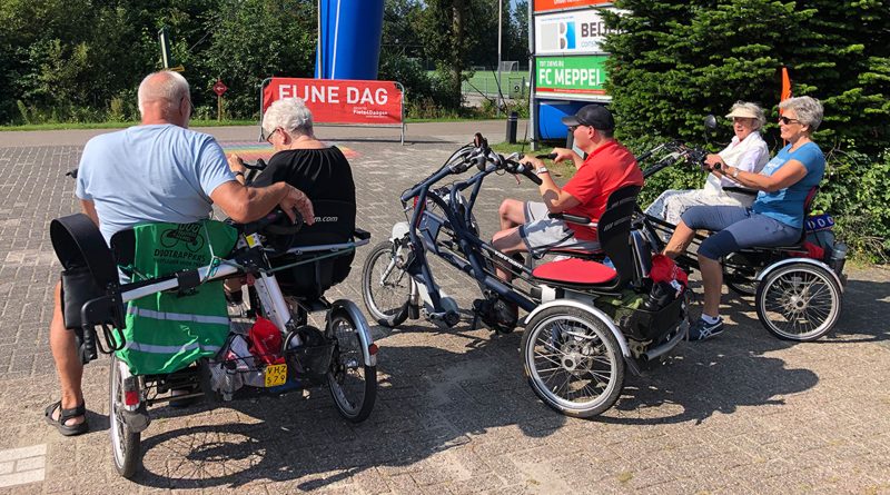 Drentse Fiets4Daagse Duotrappers Meppel, foto Hilbert Heitmeijer