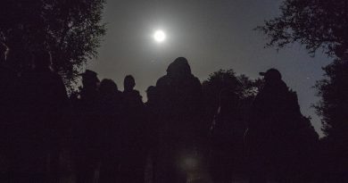 Vollemaanwandeling, foto Marco van de Burgwal