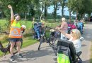 Scootmobiel en driewielfietstocht, foto Meppel Actief