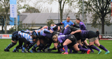 The Black Panthers winnen in Spakenburg, foto Claudia Boers