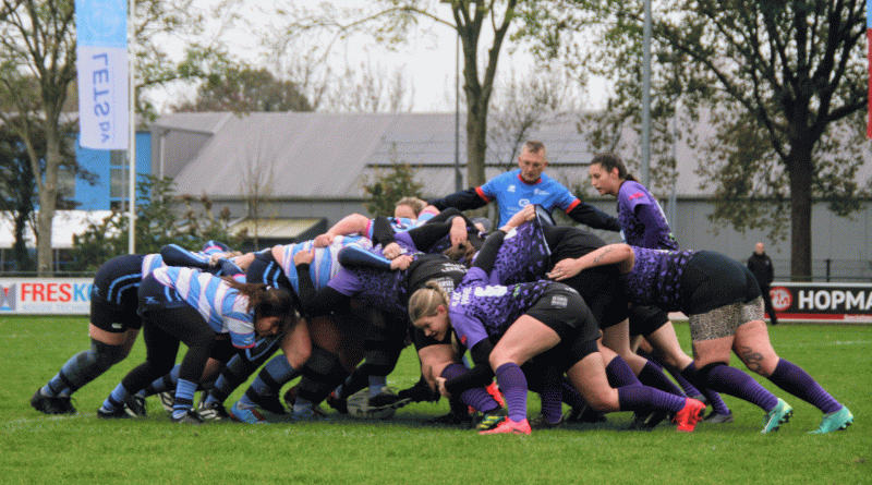 The Black Panthers winnen in Spakenburg, foto Claudia Boers