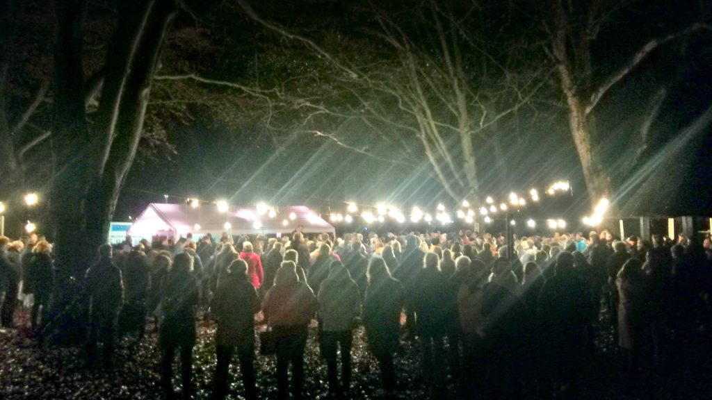 Kerstnachtdienst Wilhelminapark, foto VEG Jan Koeling