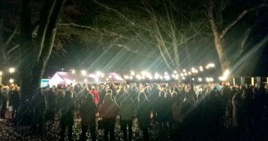 Kerstnachtdienst Wilhelminapark, foto VEG Jan Koeling