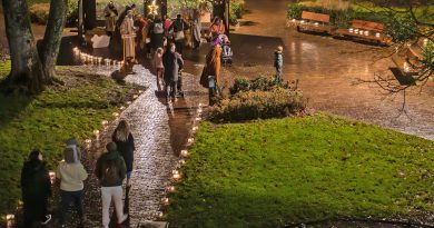 Kerstwandeling Meppel, foto Leo de Harder