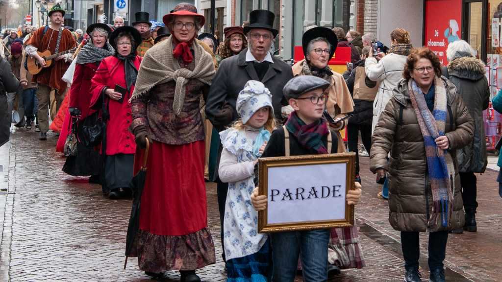 Dickens Festijn koopzondag Meppel, foto Leo de Harder