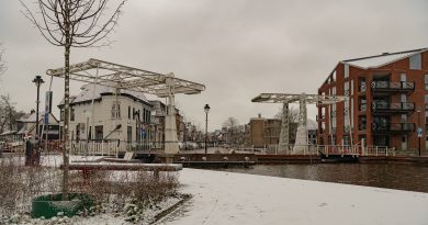 Eerste sneeuw in 2025, foto Leo de Harder