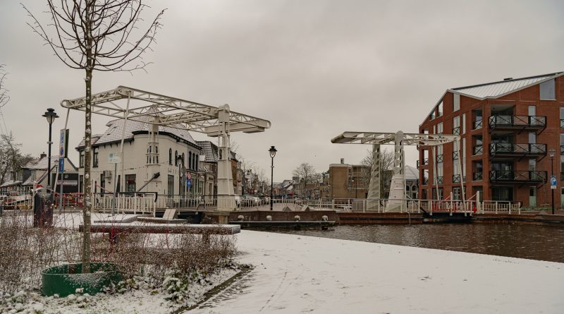 Eerste sneeuw in 2025, foto Leo de Harder